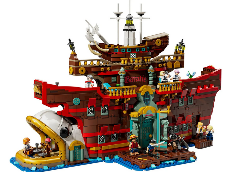 LEGO ONE PIECE 75640 Baratié, das Schwimmende Restaurant