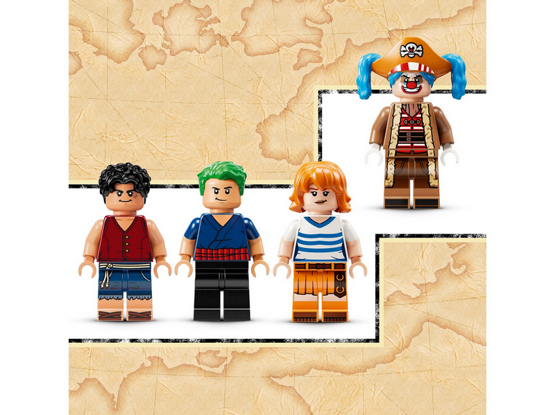 LEGO ONE PIECE 75637 Zirkuszelt von Buggy dem Clown