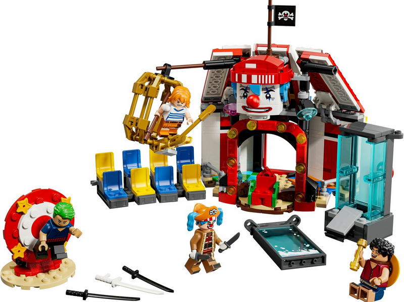 LEGO ONE PIECE 75637 Zirkuszelt von Buggy dem Clown