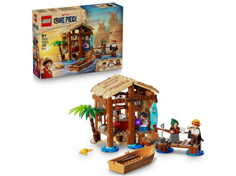 LEGO ONE PIECE 75636 Hütte im Windmühlendorf