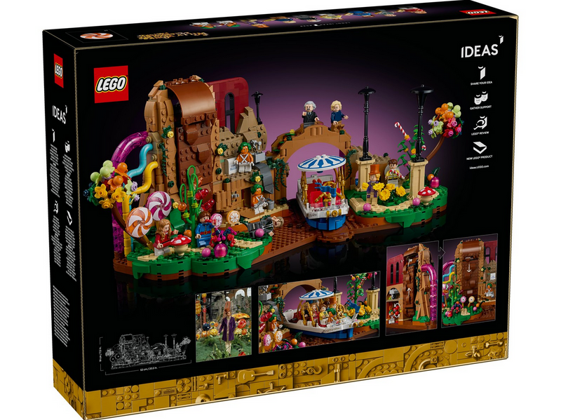 LEGO Ideas 21360 Willy Wonka und die Schokoladenfabrik