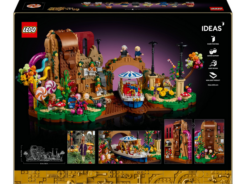 LEGO Ideas 21360 Willy Wonka und die Schokoladenfabrik