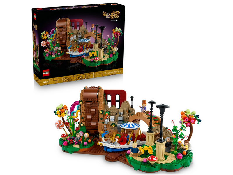 LEGO Ideas 21360 Willy Wonka und die Schokoladenfabrik