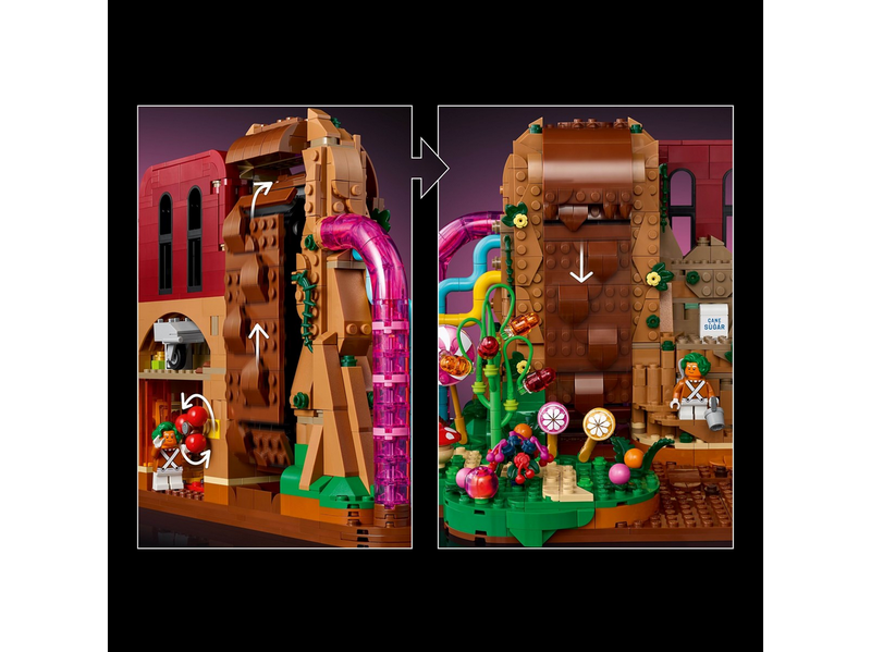 LEGO Ideas 21360 Willy Wonka und die Schokoladenfabrik