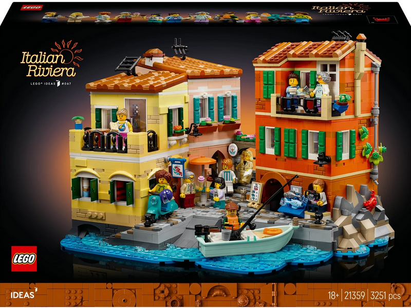 LEGO Ideas 21359 Die Italienische Riviera