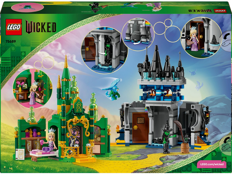 LEGO Wicked 75689 Emerald City & Kiamo Ko Castle