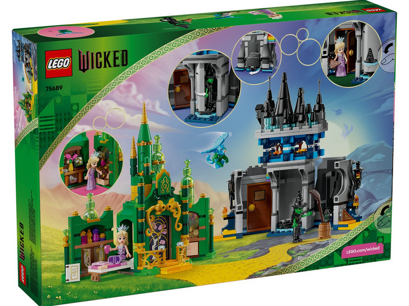 LEGO Wicked 75689 Emerald City & Kiamo Ko Castle