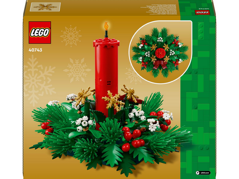 LEGO 40743 Weihnachtsgesteck