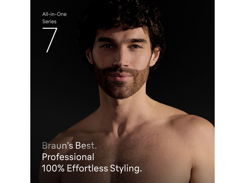 Braun Body trimmer Styler AIO 7540 - Black / Deep Blue