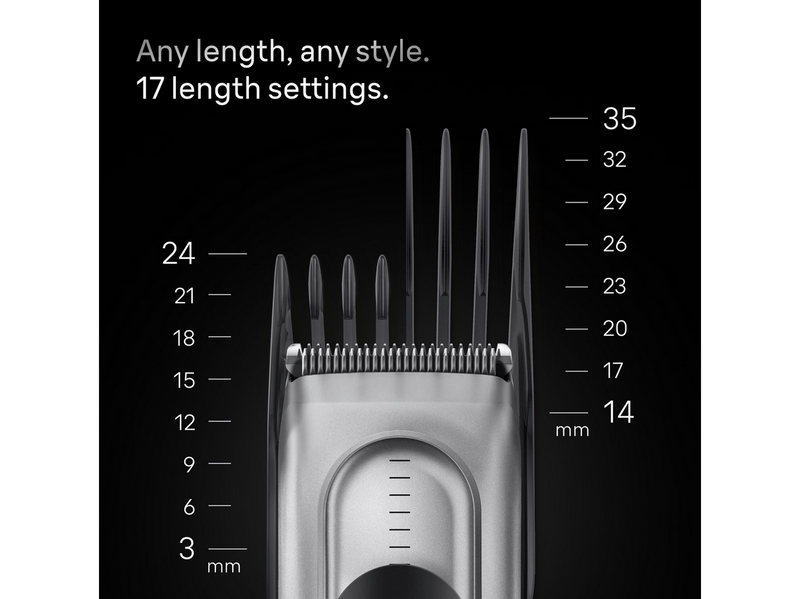 Braun Haartrimmer Styler HC 7590 - Black / Spc Grey