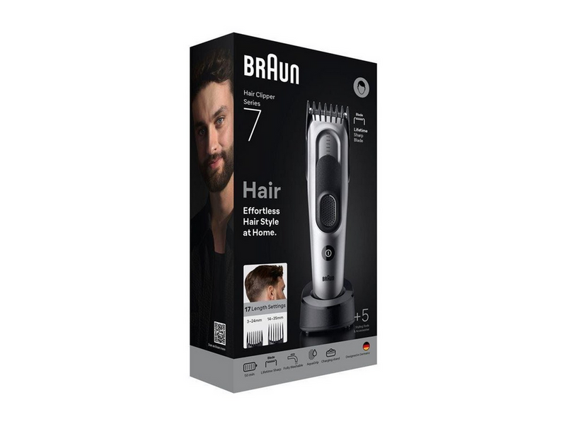 Braun Haartrimmer Styler HC 7590 - Black / Spc Grey