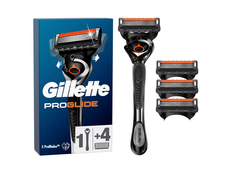 Gillette Proglide Handle - 4 blades