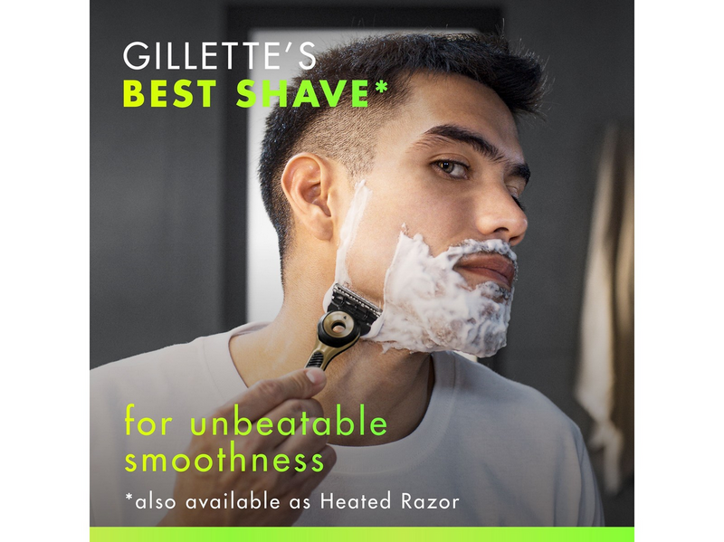 Gillette Labs Razor 5 blades + Hanger Gold