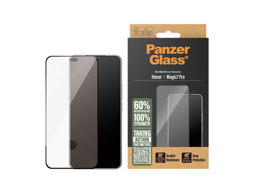 PanzerGlass Screen Protector Honor Magic7 Pro | Ultra-Wide Fit