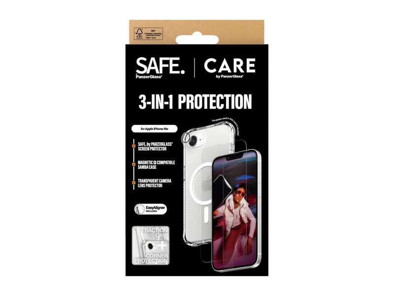 CARE by PanzerGlass 3-in-1 Fashion Bundle iPhone 17e | 16e