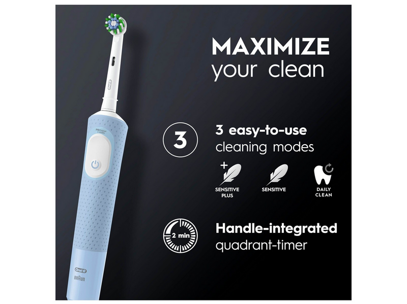 Oral-B Elektrische Zahnbürste Vitality Pro Vapor Blue