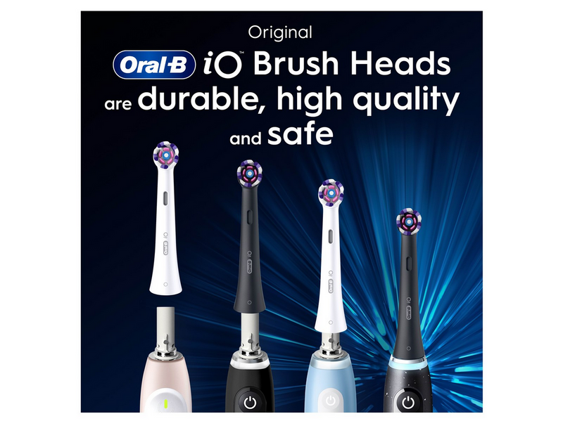 Oral-B Bürstenköpfe iO Radiant White Black - 3 pcs