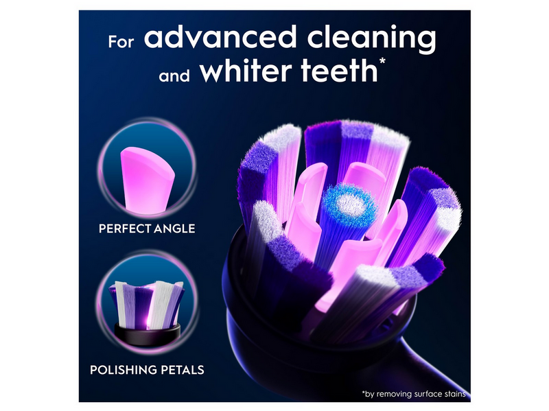 Oral-B Bürstenköpfe iO Radiant White Black - 3 pcs