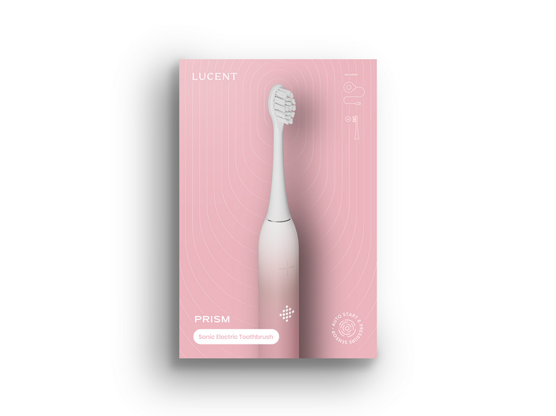 Be Lucent Elektrische Zahnbürste Prism Pink Bloss