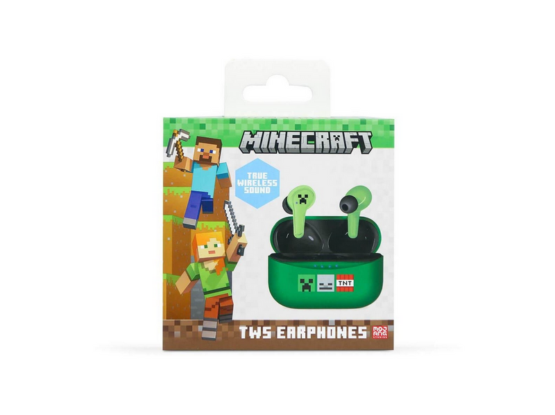 Minecraft In-Ear TWS Headphones Green