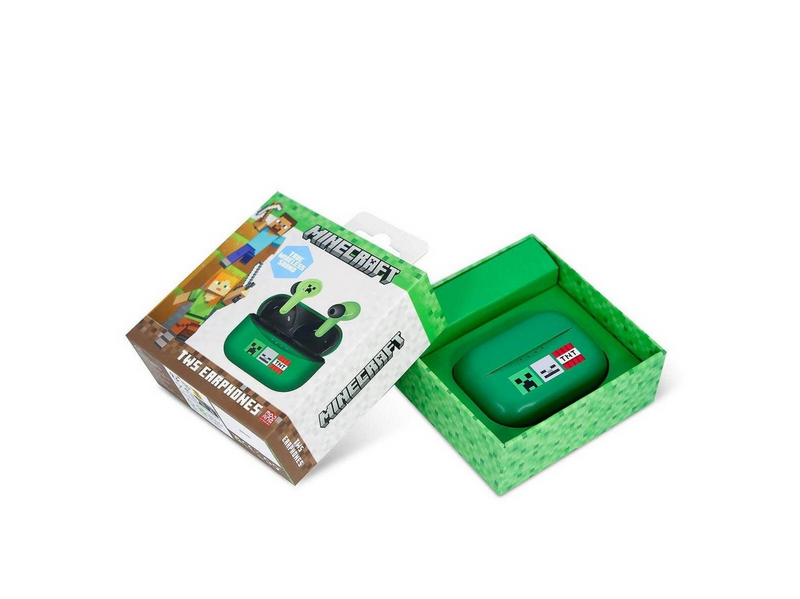 Minecraft In-Ear TWS Headphones Green