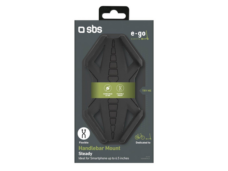 SBS Silicone Phone Holder for Bicycles Scooters or Baby Strollers