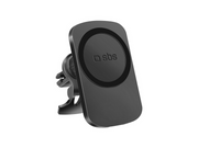 SBS Magnetic Phone Holder and Wireless MagSafe™ Charger for Cars - Black