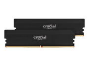 Crucial PRO Overclocking DDR5-6400 - 64GB - CL40 - Dual Channel (2 pcs) - AMD EXPO & Intel XMP - Schwarz