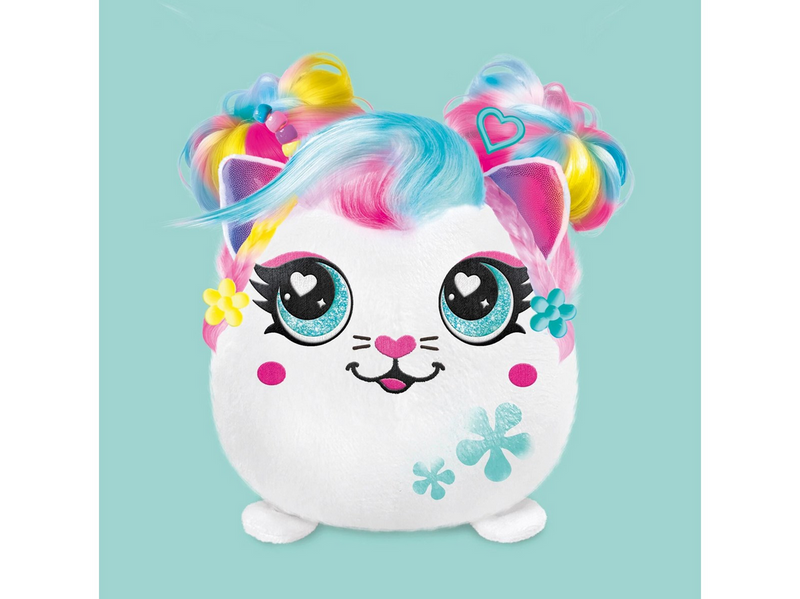 Airbrush Plush Hair'iffic 17cm Squish Pal-Precious