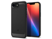 Spigen Rugged Armor MagSafe - matte black - iPhone 17e/16e