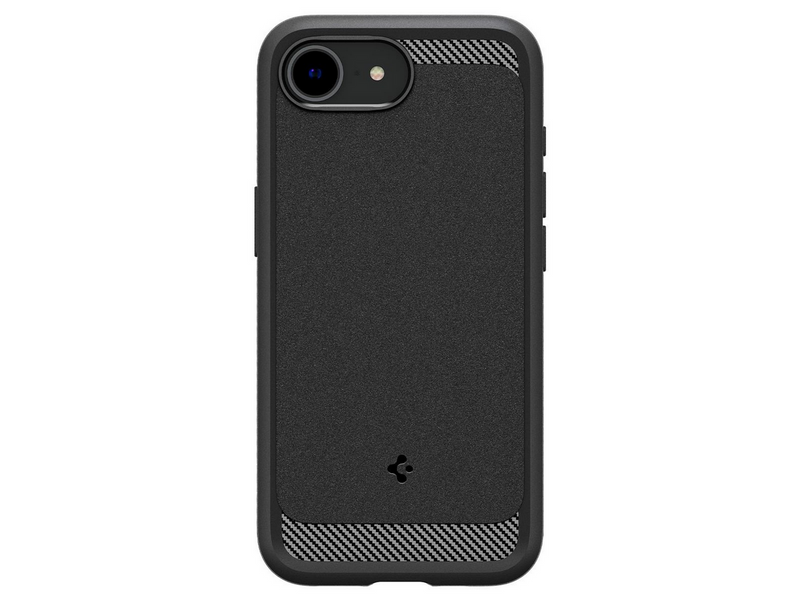 Spigen Rugged Armor MagSafe - matte black - iPhone 17e/16e