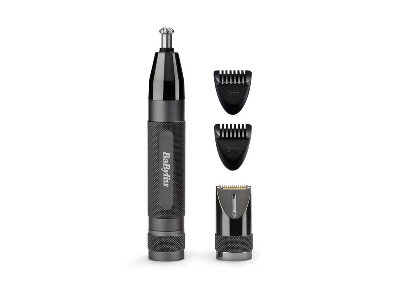 Babyliss Nasenhaartrimmer Super-X Metal Nasen-, Ohren- und Augenbrauentrimmer - E111E