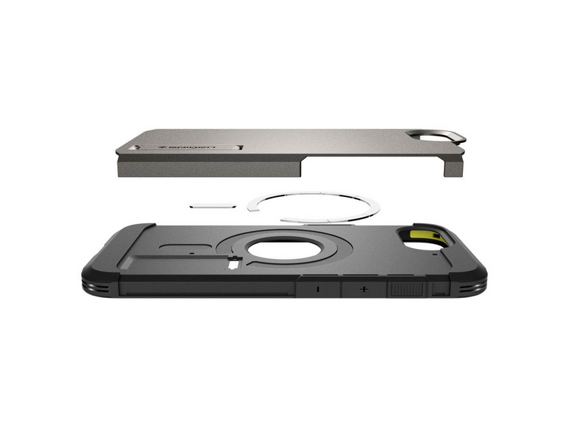 Spigen Tough Armor MagSafe - gunmetal - iPhone 17e/16e