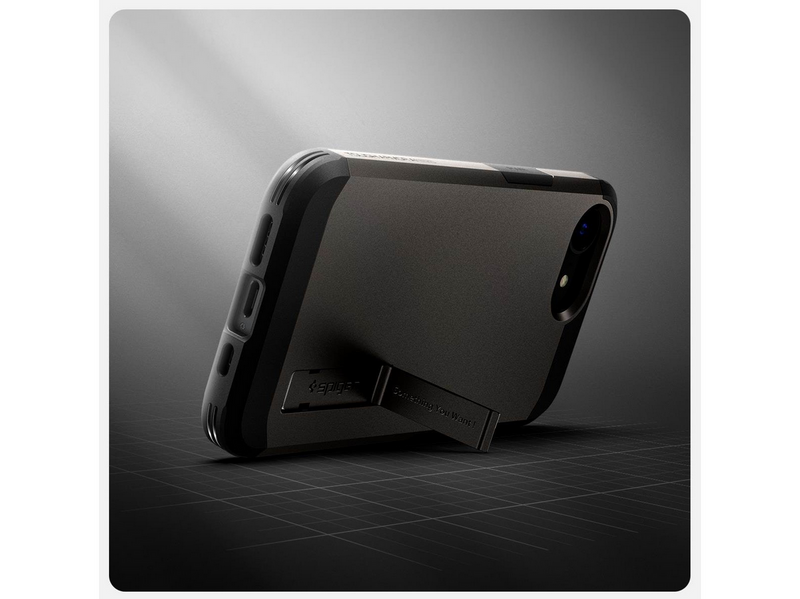 Spigen Tough Armor MagSafe - gunmetal - iPhone 17e/16e
