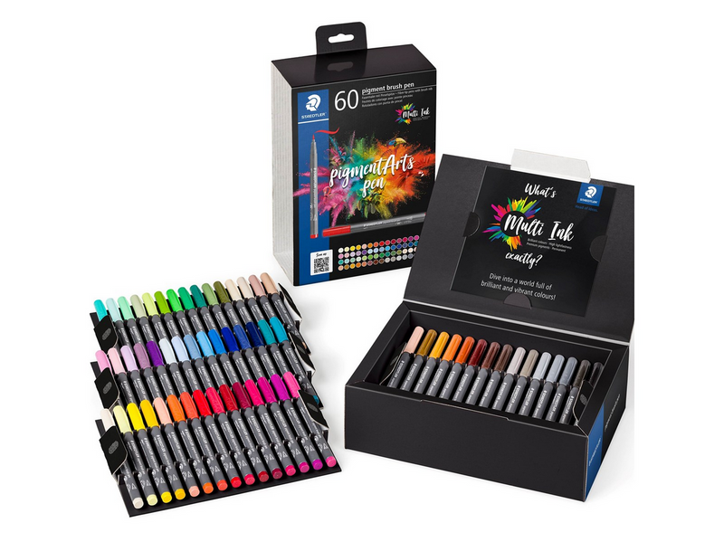 Staedtler pigment brush pen 60pcs