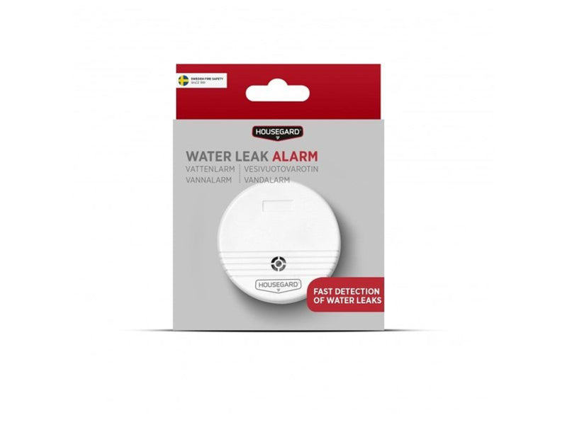 Housegard Waterdetect alarm 85db incl 9v battery
