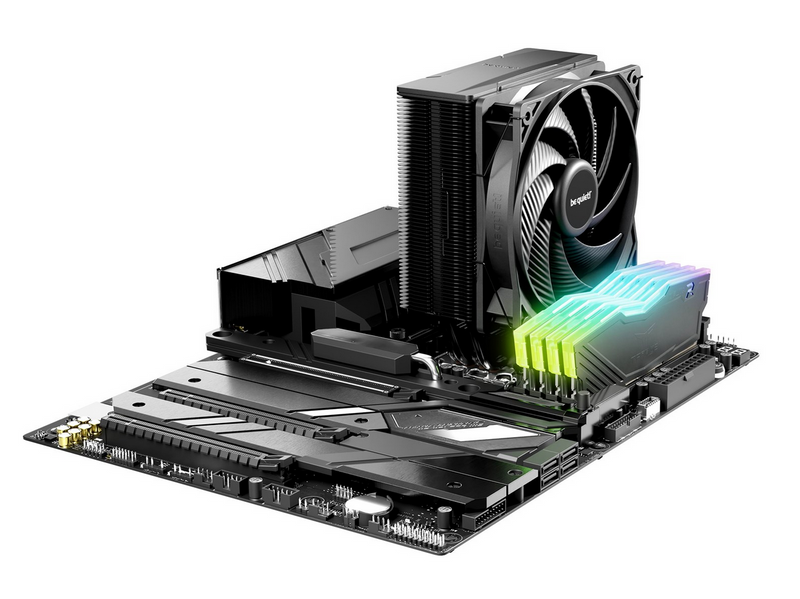 be quiet! PURE ROCK 3 Black - CPU-Luftkühler - Max 31 dBA