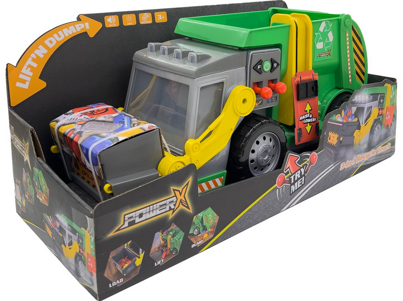 Power X Electronic 3-in-1 Recycler with lights and sounds 46 cm