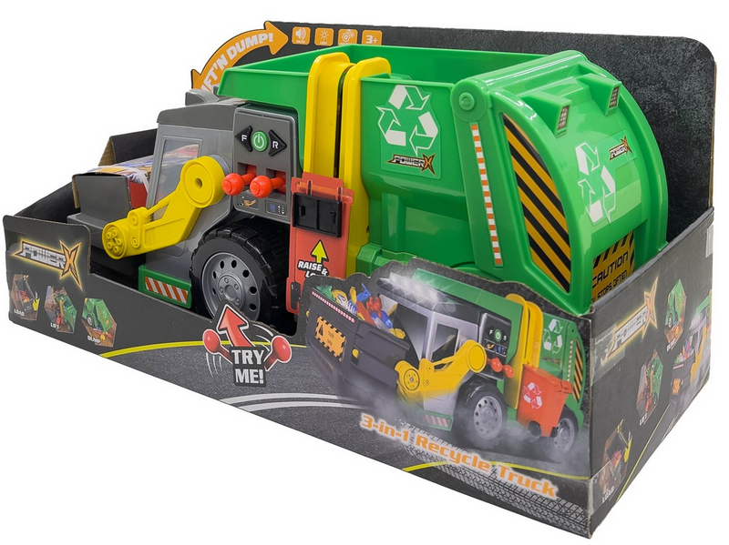 Power X Electronic 3-in-1 Recycler with lights and sounds 46 cm