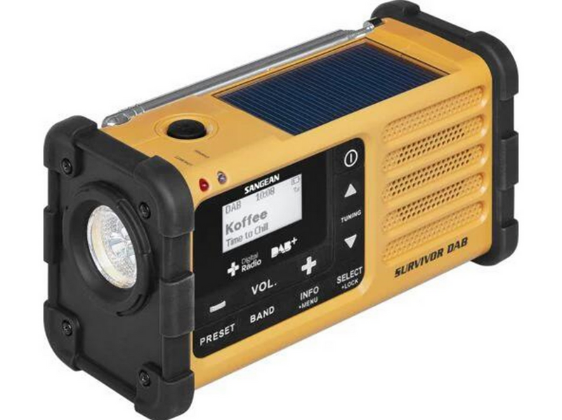 Sangean MMR-88 - Handcrank - Solar Radio - AM/FM/Weather