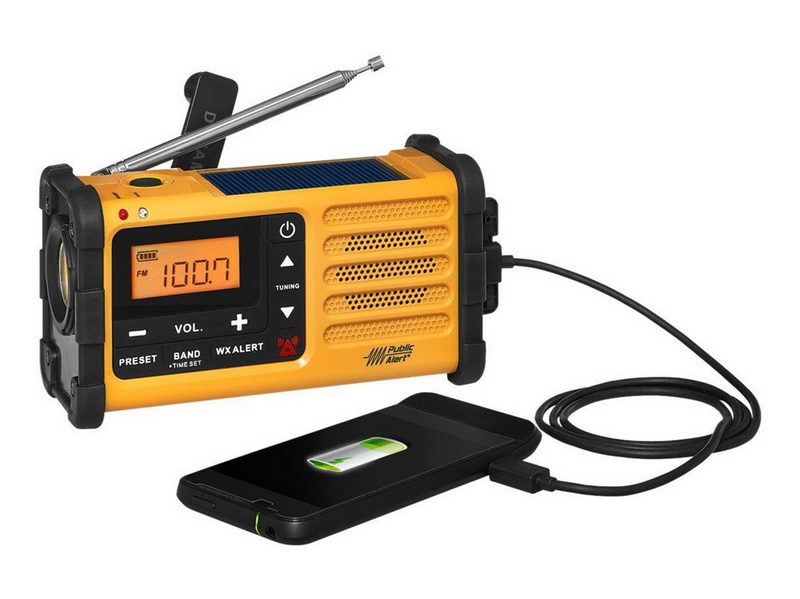 Sangean MMR-88 - Handcrank - Solar Radio - AM/FM/Weather