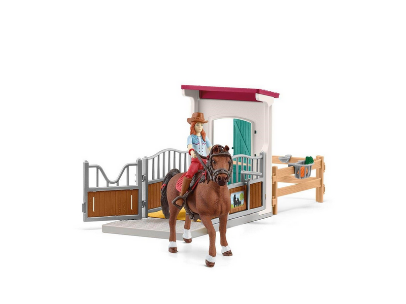 Schleich Horse Club Horse Box with Hannah & Cayenne