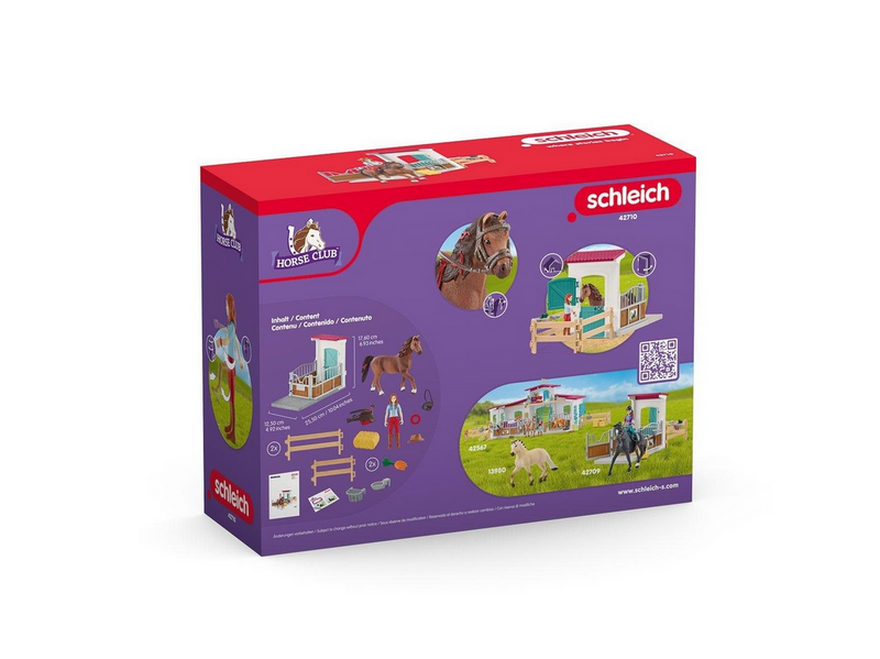 Schleich Horse Club Horse Box with Hannah & Cayenne