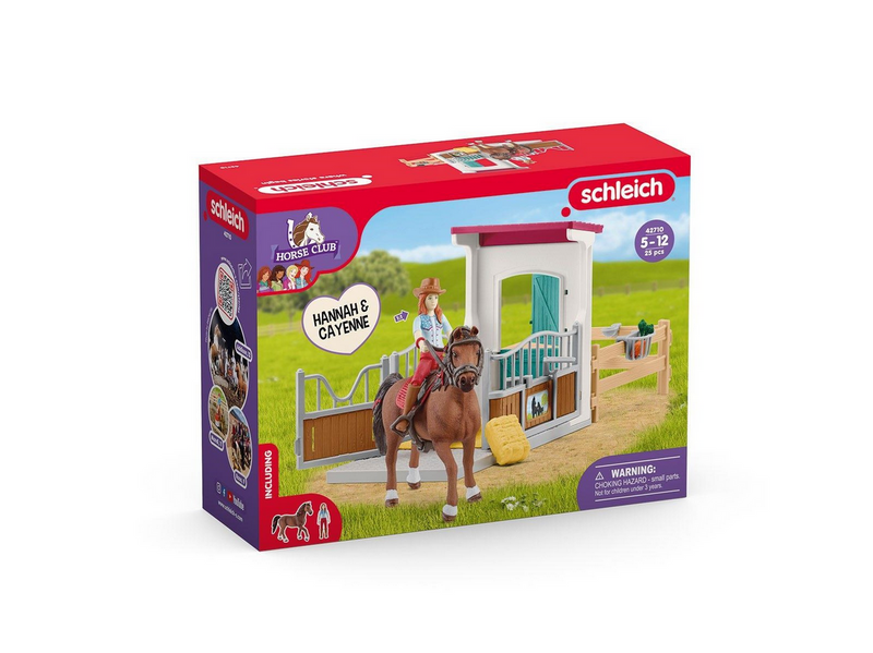 Schleich Horse Club Horse Box with Hannah & Cayenne