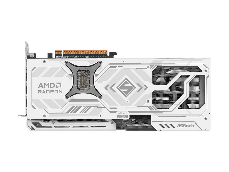 ASRock Radeon RX 9070 XT Steel Legend - 16GB GDDR6 RAM - Grafikkarte
