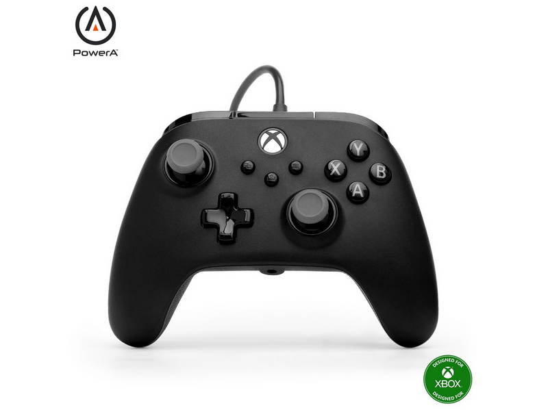 PowerA Kabelgebundener Advantage-Plus-Controller für Xbox Series X|S - Schwarz