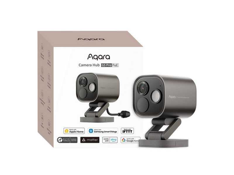 Aqara Camera Hub G5 Pro PoE Shadow Gray