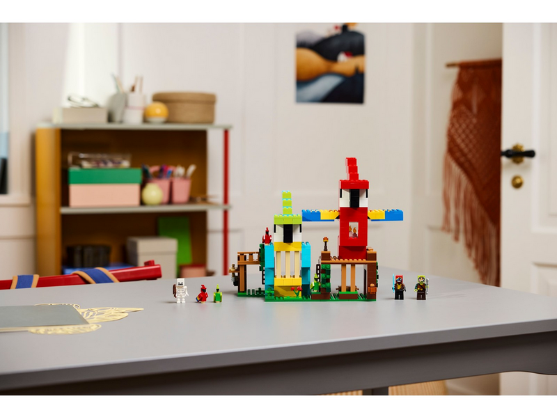 LEGO Minecraft 21282 Die Papageienhäuser
