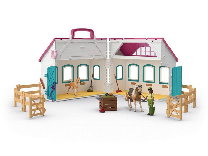 Schleich Offener Stall Little Horseshoe