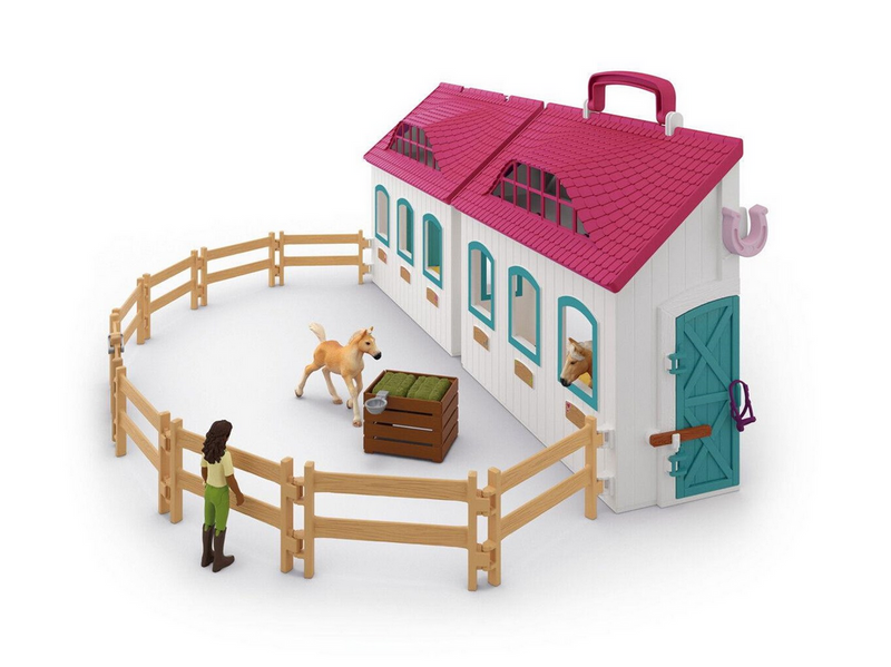 Schleich Offener Stall Little Horseshoe